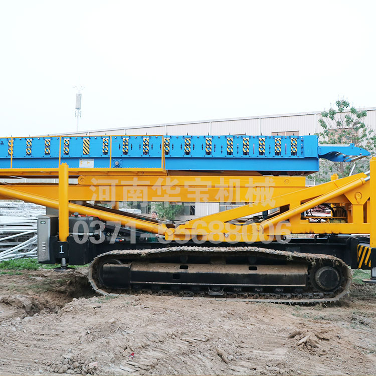 履帶式高空壓瓦設(shè)備的優(yōu)點